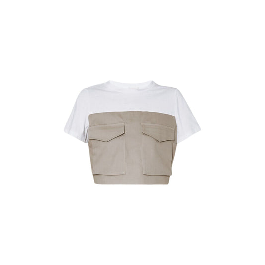 T-shirt femme avec grandes poches