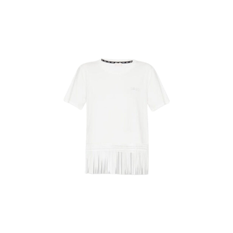 T-shirt femme à franges