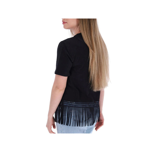 Women's T-shirt with fringes