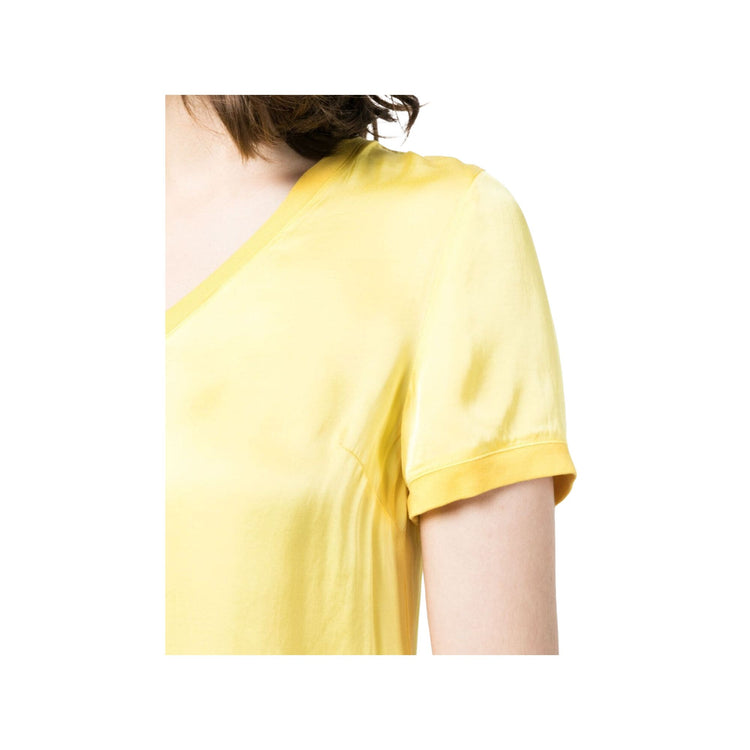 Women's blouse with V-neck