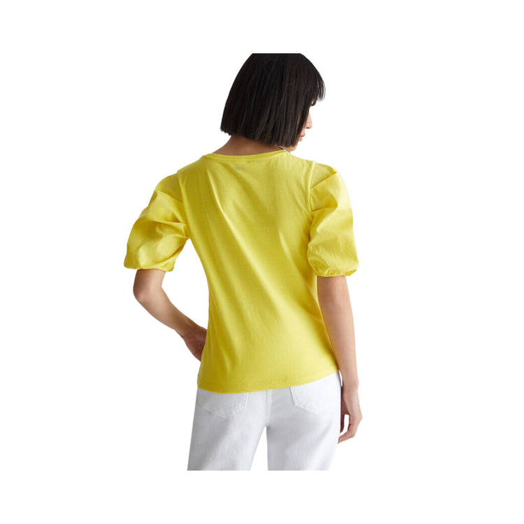 Top femme manches ballon