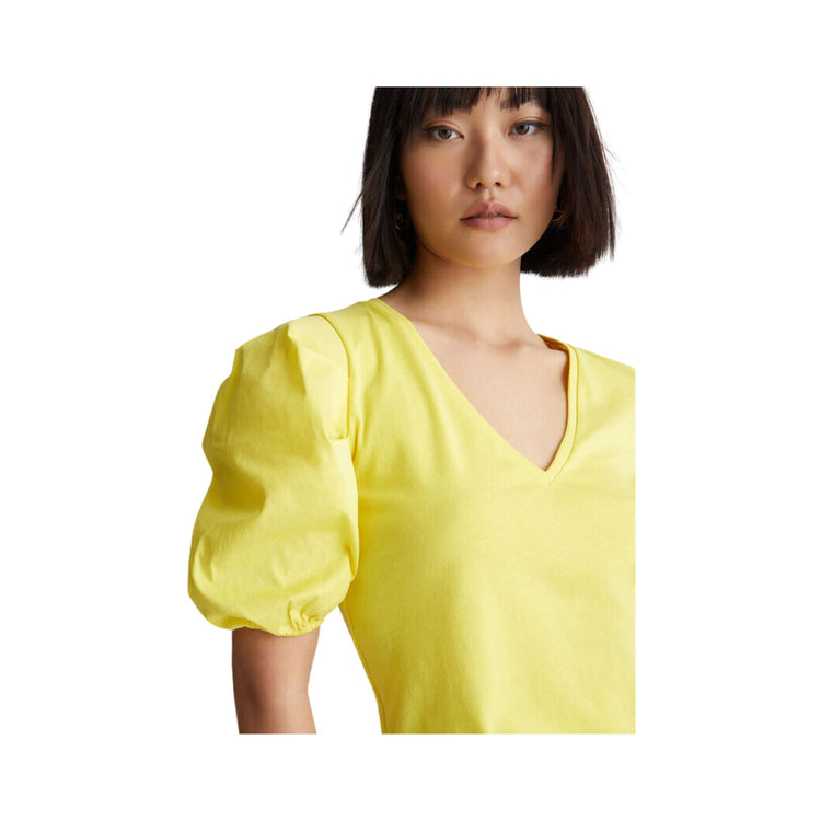 Top femme manches ballon