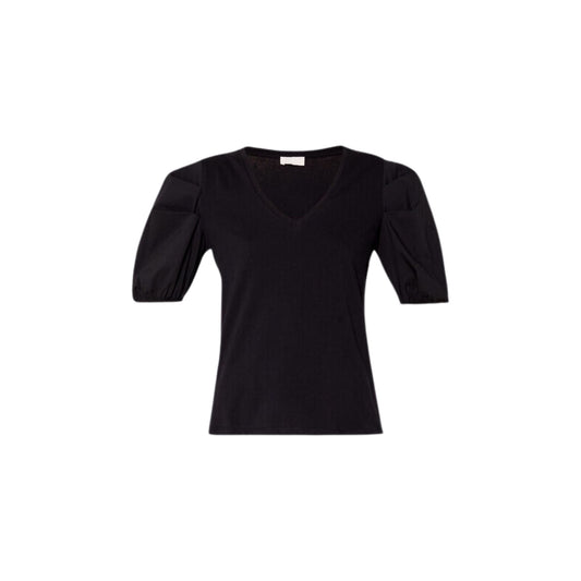 Top femme manches ballon