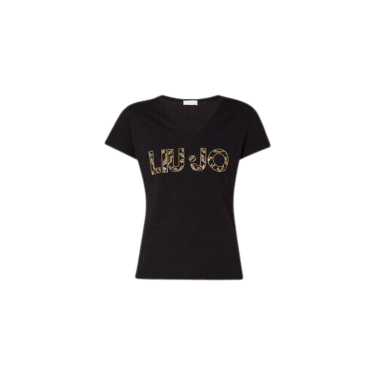 Women's T-shirt with lettering logo