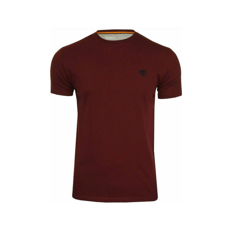 Men's cotton T-shirt with embroidered logo