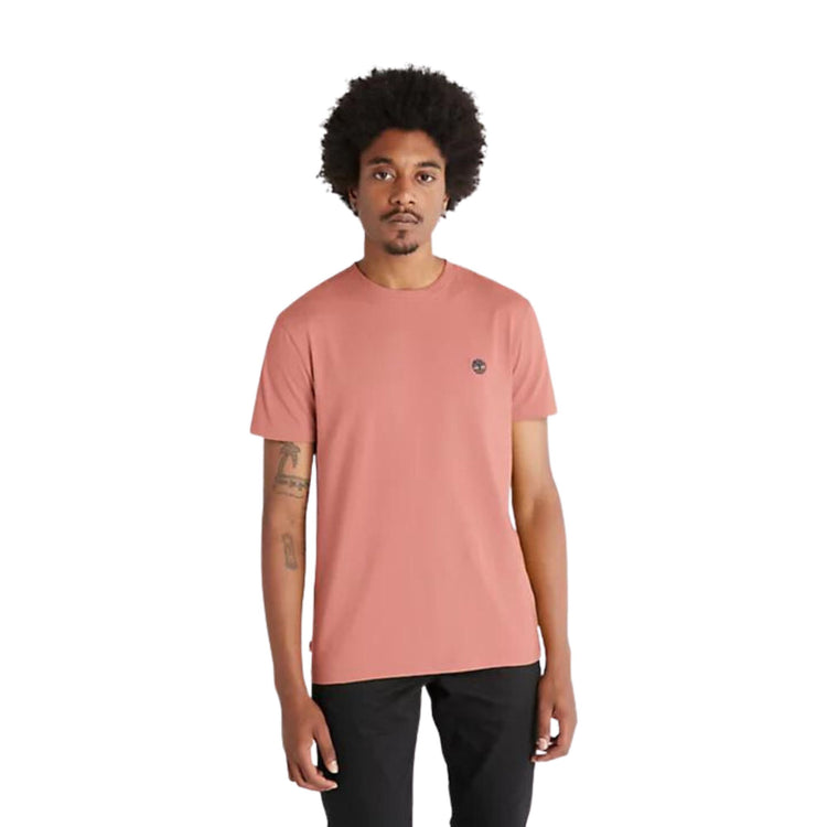 T-shirt homme en coton avec logo brodé