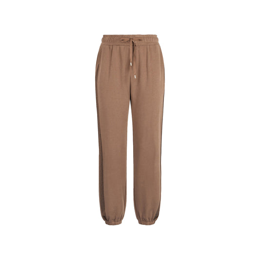Pantaloni Donna in felpa Marrone