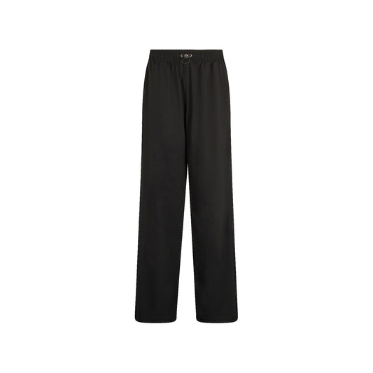 Pantaloni donna in misto bambù stretch Nero