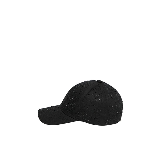 Berretto Baseball Donna Con Strass E Cristalli - Cappellino Da Sole Bling Con Paillettes, Regolabile, Taglia Unica 57,4-59,9 Cm