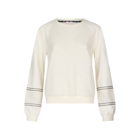 Felpa Donna in bouclé di misto cotone stretch