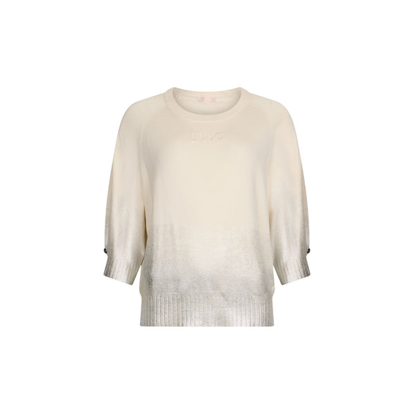 Maglia Donna in misto viscosca con maniche 3/4 