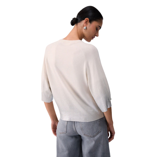 Maglia Donna in misto viscosca con maniche 3/4 