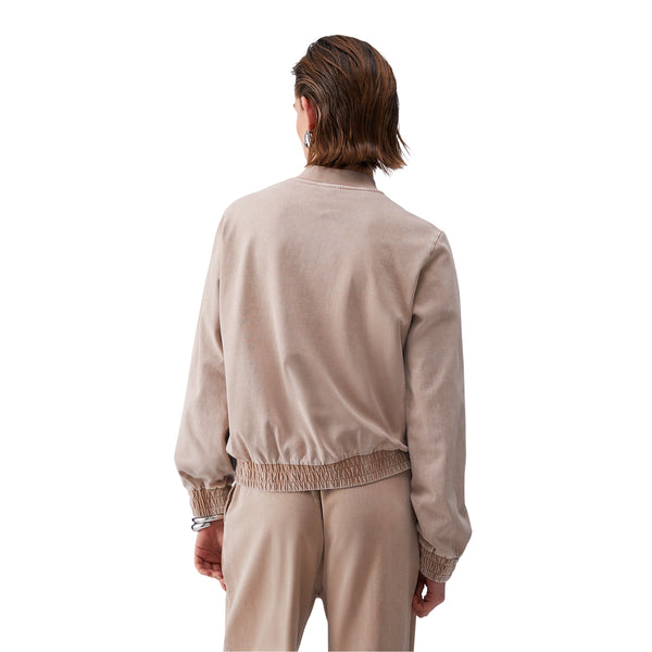 Giacca da Donna in Jersey délavé retro