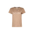 T-shirt da Donna con scollo a V Beige