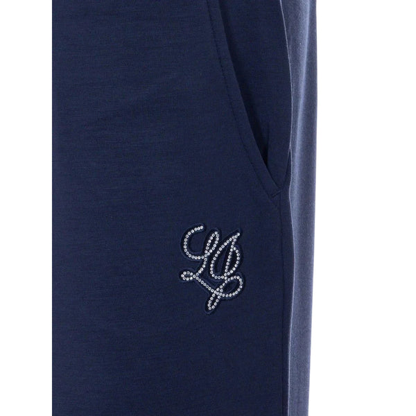 Pantaloni in jersey blu da Donna 