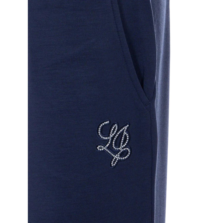 Pantaloni in jersey blu da Donna 