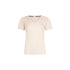 T-shirt da Donna con scollo a V Champagne