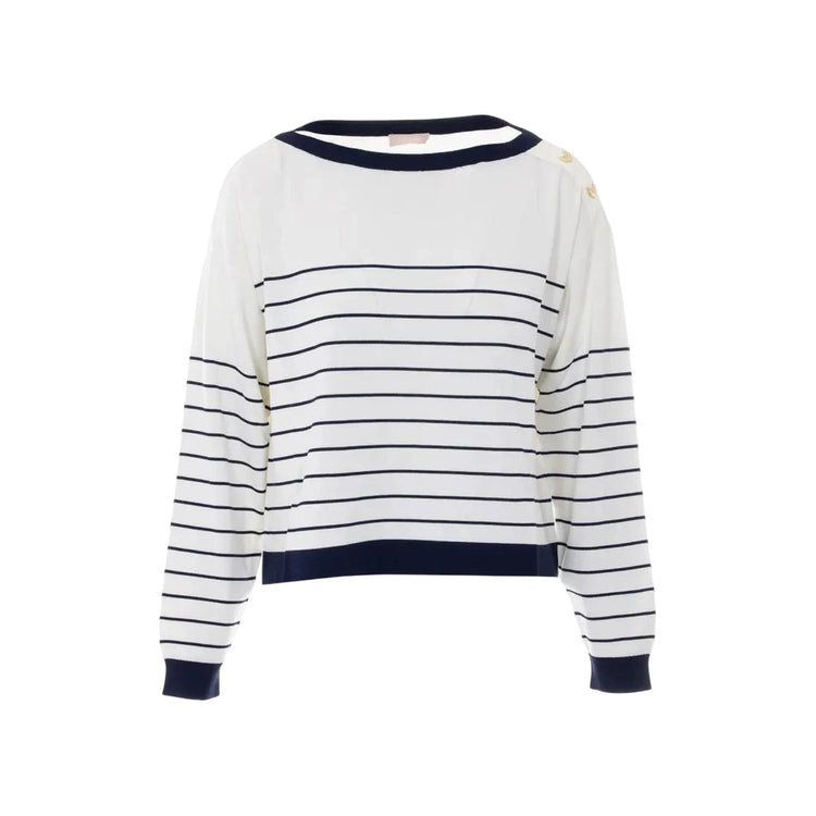 Maglia Donna in misto viscosa, con bottoni sulle spalle
