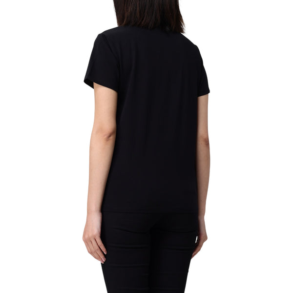 T-shirt Donna con decorazione frontale retro