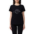 T-shirt Donna con decorazione frontale