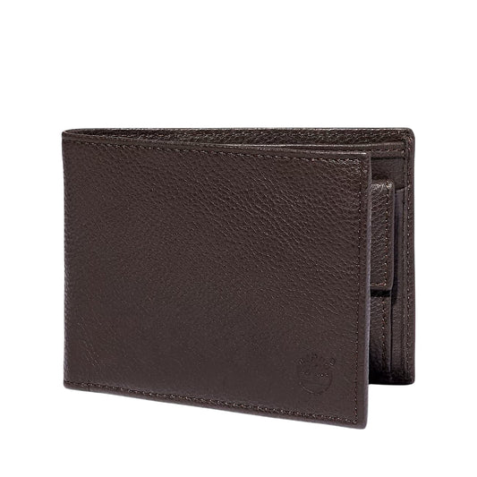 Portafoglio Uomo con Portamonete Kennebunk Marrone scuro