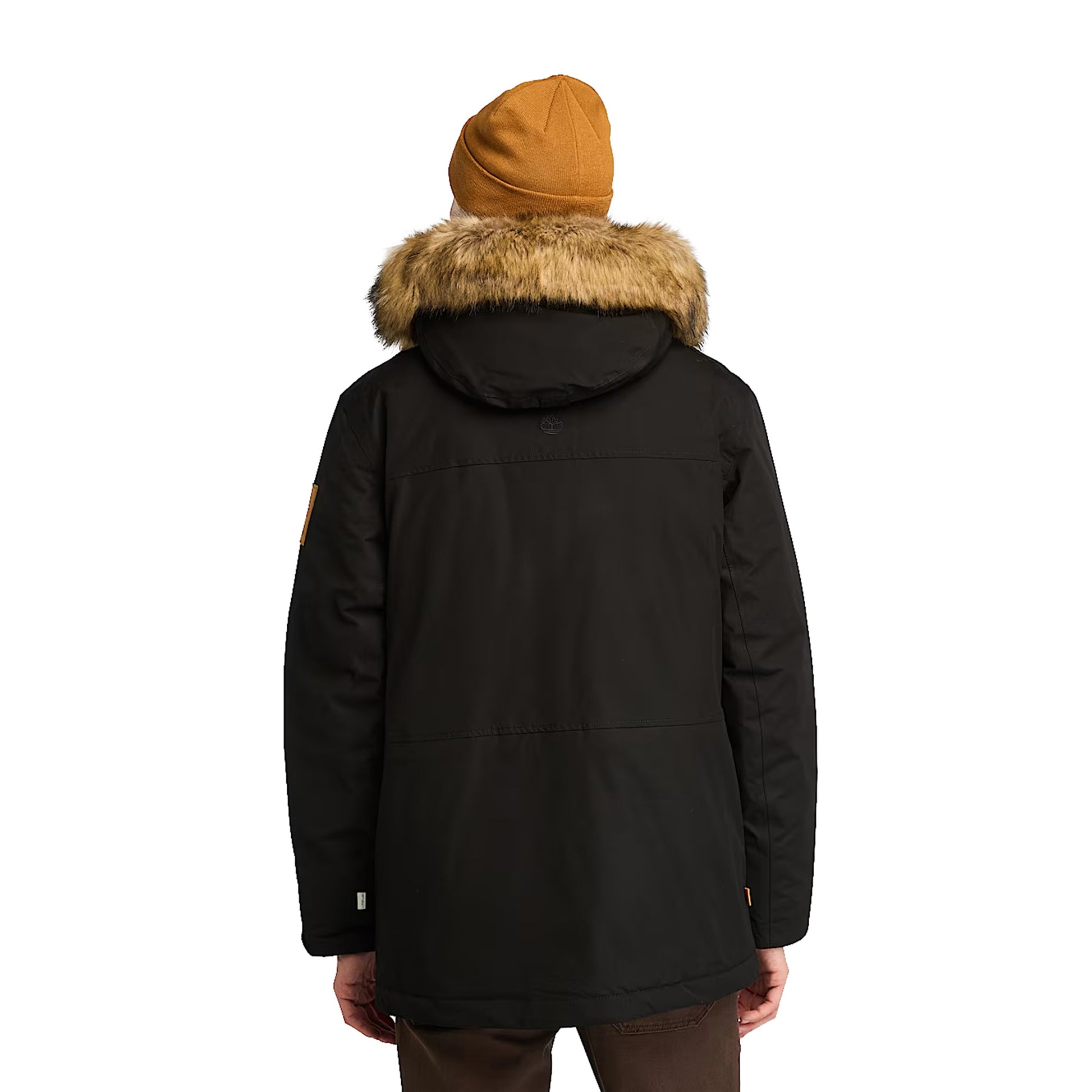 Parka Uomo Scar Ridge Impermeabile Nero modello retro