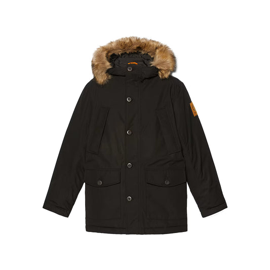 Parka Uomo Scar Ridge Impermeabile Nero