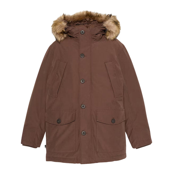 Parka Uomo impermeabile Scar Ridge Marrone
