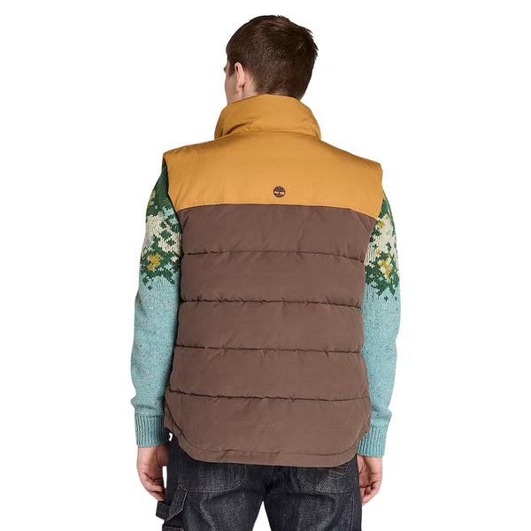 Gilet Uomo idrorepellente Welch Mountain Bicolore modello retro