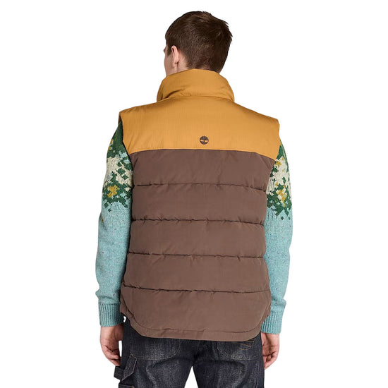 Gilet Uomo idrorepellente Welch Mountain Bicolore modello retro