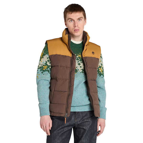 Gilet Uomo idrorepellente Welch Mountain Bicolore modello frontale