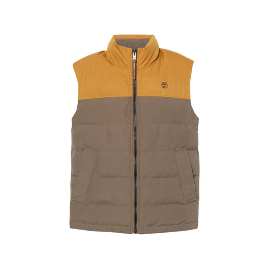 Gilet Uomo Welch Mountain Imbottito  marrone e giallo