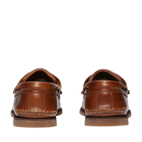 Scarpe da Barca Uomo Classica Marrone retro