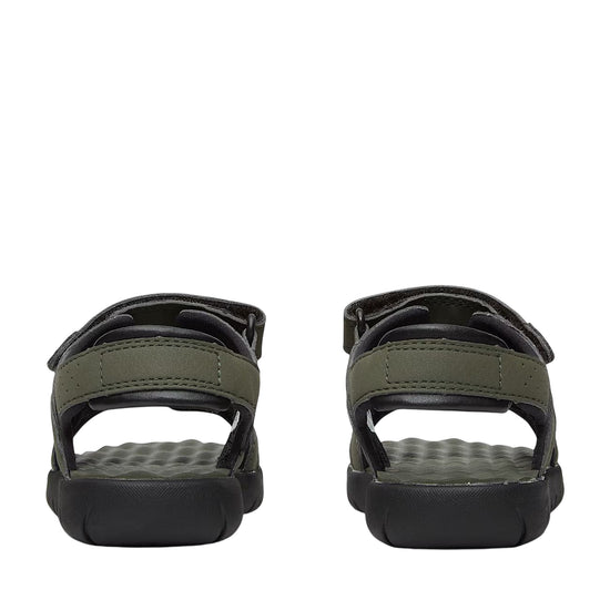 Sandalo Bambino Perkins Row con cinturini Verde retro