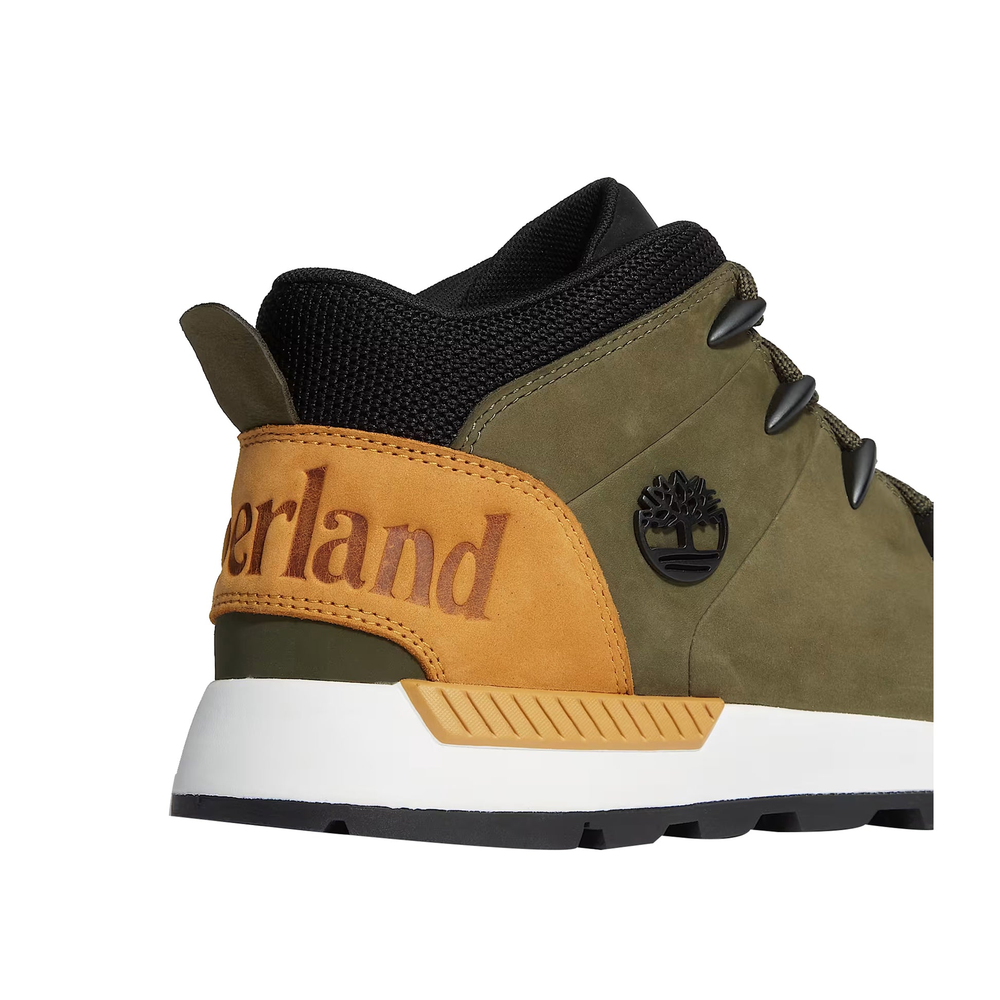 Sneakers Uomo Sprint Trekker Mid verde oliva dettaglio