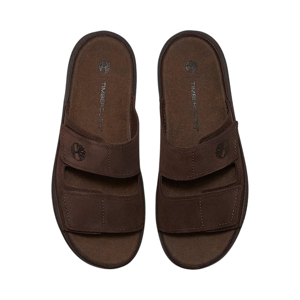 Sandalo Uomo Casco Cove con due cinturini Marrone scuro