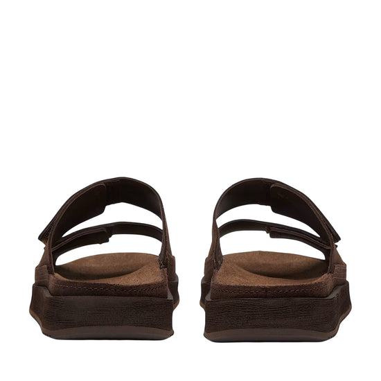 Sandalo Uomo Casco Cove con due cinturini Marrone scuro