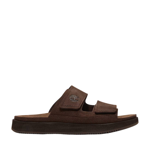 Sandalo Uomo Casco Cove con due cinturini Marrone scuro