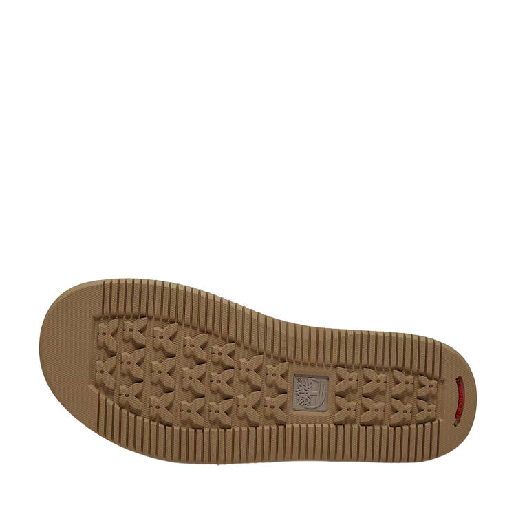 Sandalo Uomo Casco Cove con due cinturini Beige 