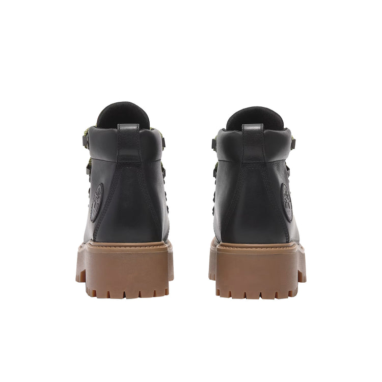 Stivali Donna Hiker con plateau Nero retro