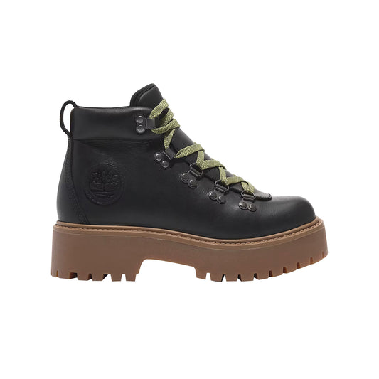 Stivali Donna Hiker con plateau Nero