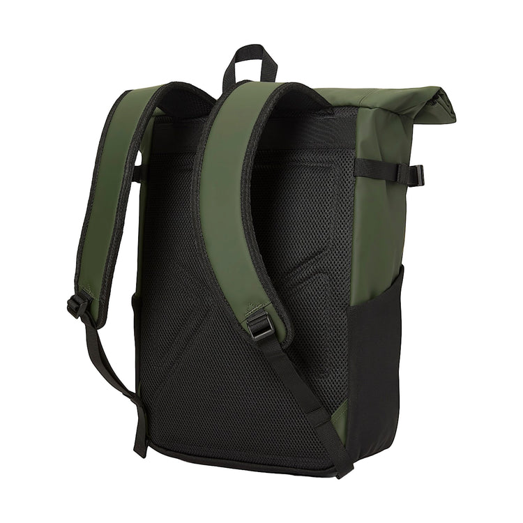 Zaino Unisex 30L Impermeabile Verde, retro