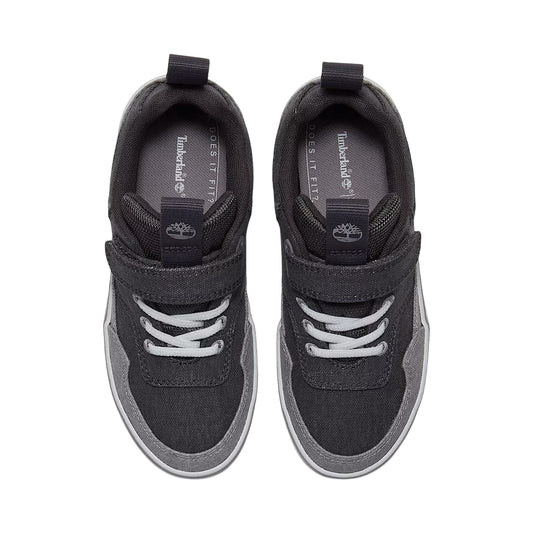 Sneakers Bambino con velcro Stone Jump Grigio scuro