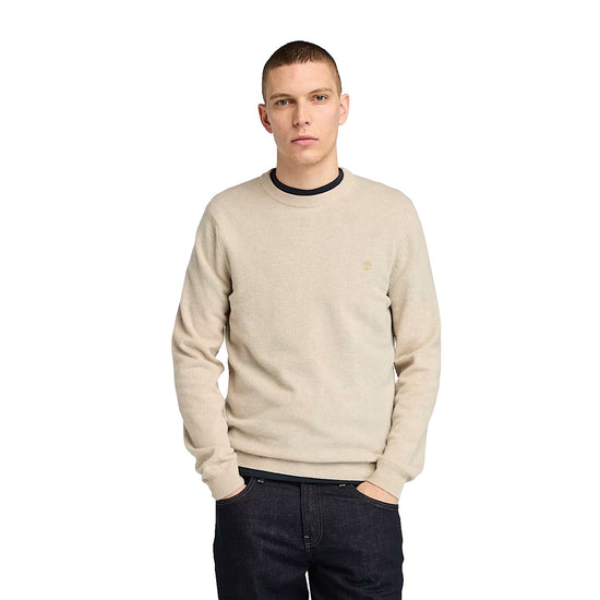 Maglione Uomo Cohas Brook Beige modello frontale