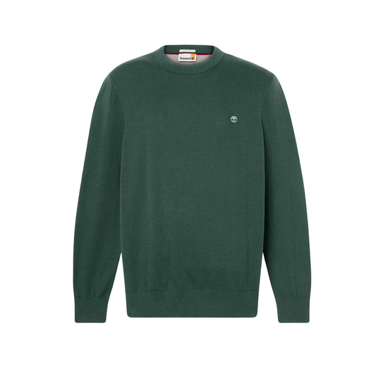 Maglione Uomo in cotone Williams River Verde scuro