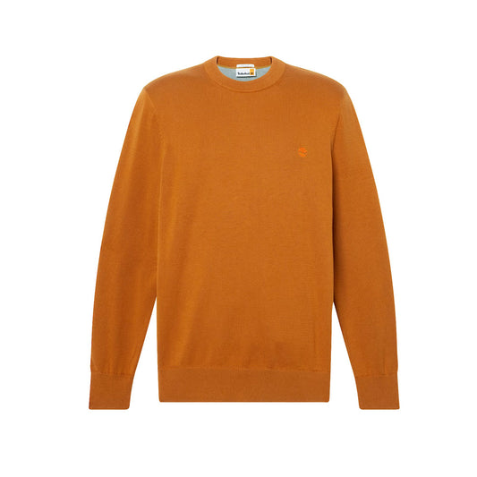 Maglione Uomo in cotone Williams River Arancione