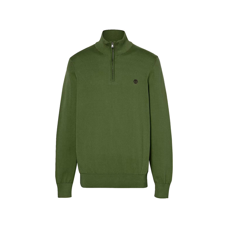 Maglione Uomo con zip Williams River Verde