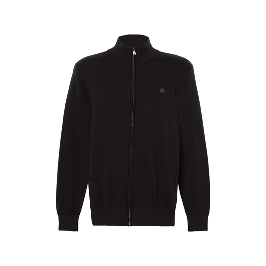 Maglione Uomo con zip Williams River Nero