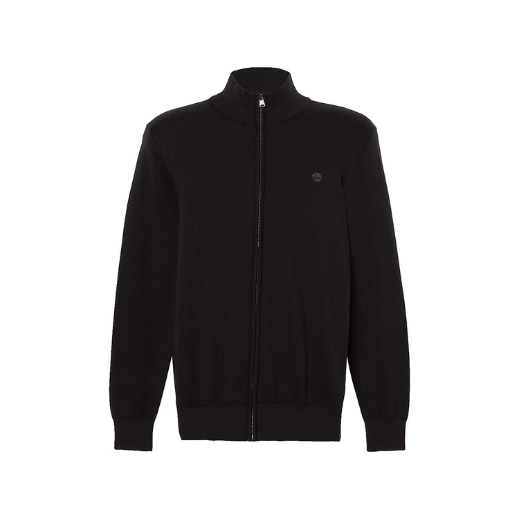 Maglione Uomo con zip Williams River Nero