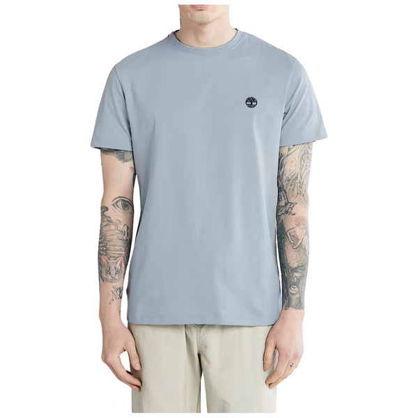 T-shirt Uomo dal taglio classico, con iconico ricamo a contrasto